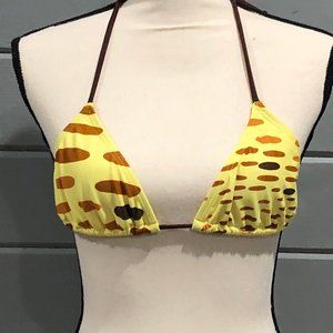 Sexy geometric print bikini